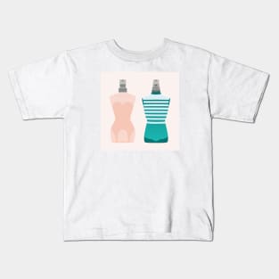 Jean Paul Gaultier Perfume Bottles Kids T-Shirt